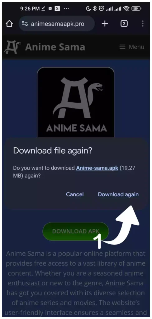 Anime Sama apk download